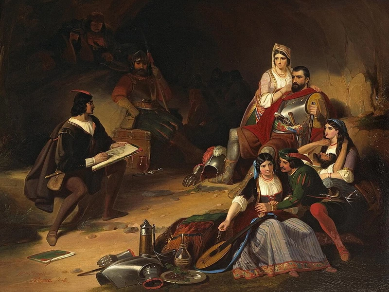 1823-William Henry Powel - Il ritratto del brigante, 1846